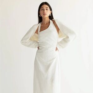 NWT OAK + FORT WHITE KNIT BOLERO